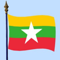 DRAPEAU Myanmar 