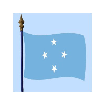 DRAPEAU Micronésie 