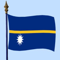 DRAPEAU Nauru 