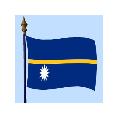 DRAPEAU Nauru 