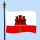 DRAPEAU Gibraltar 