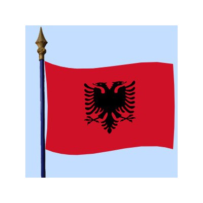 DRAPEAU Albanie