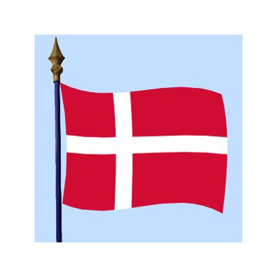 DRAPEAU Danemark 