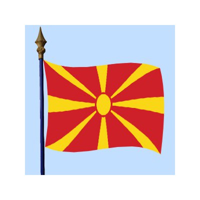 DRAPEAU Macédoine