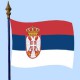 DRAPEAU Serbie