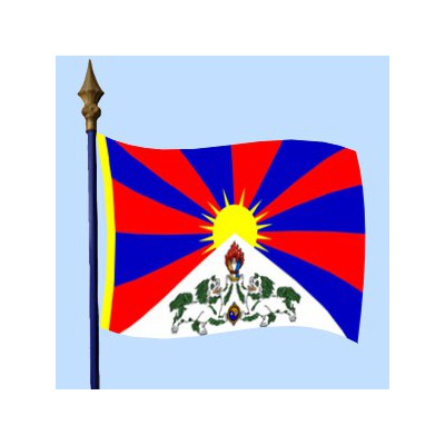 DRAPEAU Tibet