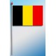 DRAPEAU PLASTIFIE 9.5X16CM Belgique