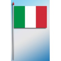 DRAPEAU PLASTIFIE 9.5X16CM Italie