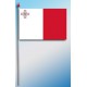 DRAPEAU PLASTIFIE 9.5X16CM Malte