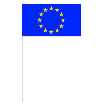 DRAPEAU PAPIER 12X24CM Conseil de l‘Europe