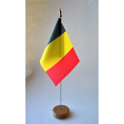 MINI DRAPEAU DE TABLE 10X14CM Belgique