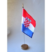 MINI DRAPEAU DE TABLE 10X14CM Croatie