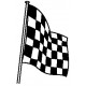 DRAPEAU DE COURSE A DAMIERS