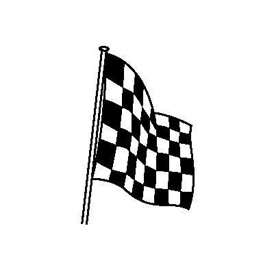 DRAPEAU DE COURSE A DAMIERS