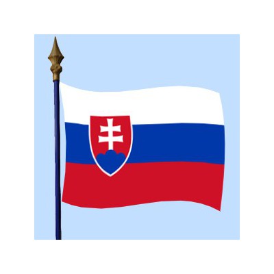 DRAPEAU Slovaquie