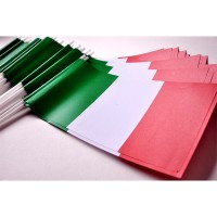 DRAPEAU PAPIER 12X24CM Italie