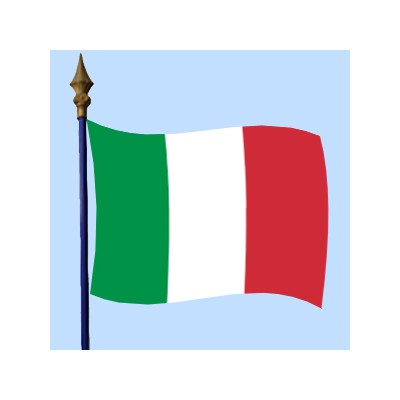 DRAPEAU Italie