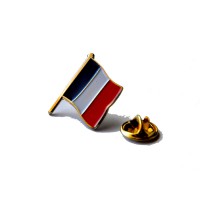 PINS FRANCE METAL EMAILLE 4cm