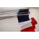 DRAPEAU USA ETATS-UNIS PLASTIQUE 20x30cm sachet de 10 ex