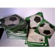 set de 16 serviettes football 30x30cm