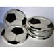 set de 16 serviettes football 30x30cm