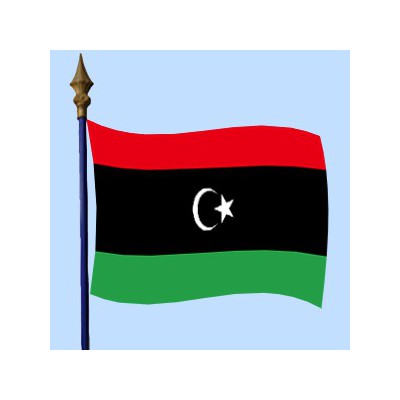 DRAPEAU Libye 