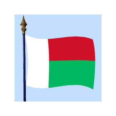 DRAPEAU Madagascar 