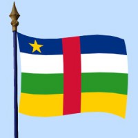 DRAPEAU Centrafrique 