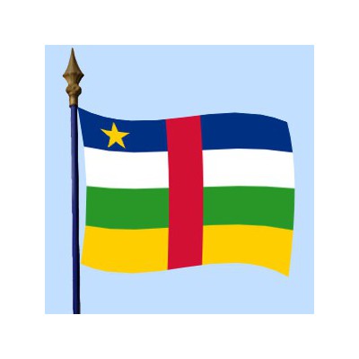 DRAPEAU Centrafrique 