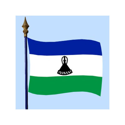 DRAPEAU Lesotho 