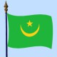 DRAPEAU Mauritanie 