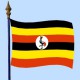DRAPEAU Ouganda 