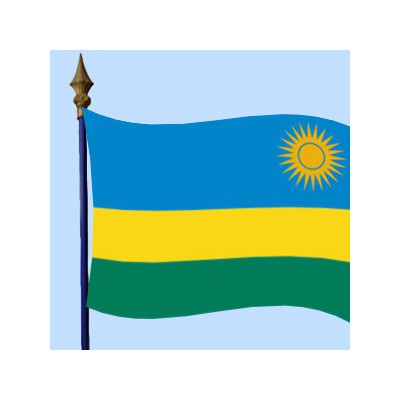DRAPEAU Rwanda 
