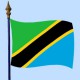DRAPEAU Tanzanie 