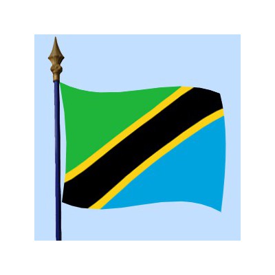 DRAPEAU Tanzanie 