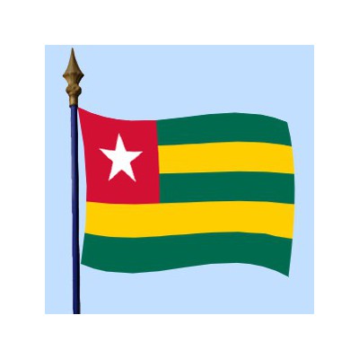 DRAPEAU Togo 