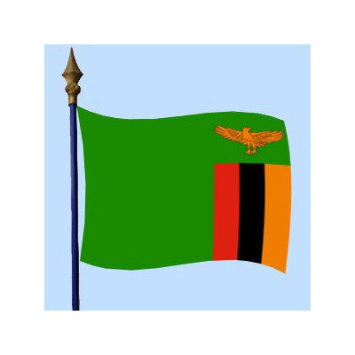 DRAPEAU Zambie 