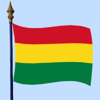 DRAPEAU Bolivie 