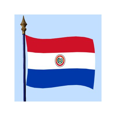 DRAPEAU Paraguay 