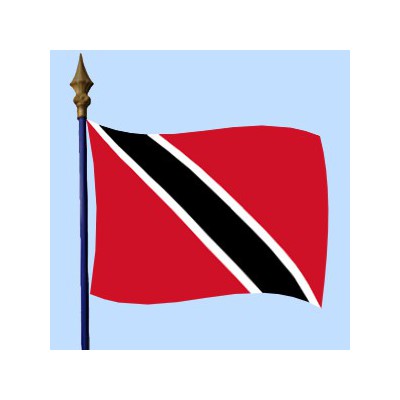 DRAPEAU Trinité-et-Tobago 