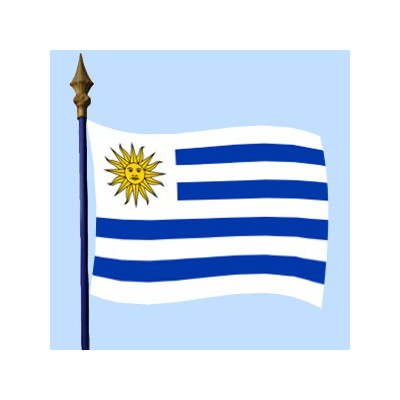 DRAPEAU Uruguay 