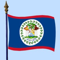 DRAPEAU Belize 