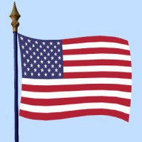 DRAPEAU USA ETATS-UNIS