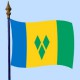 DRAPEAU Saint-Vincent-et-les Grenadines 