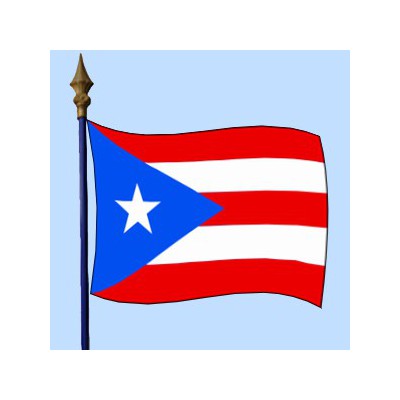 DRAPEAU Porto rico 