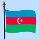 DRAPEAU Azerbaïdjan 