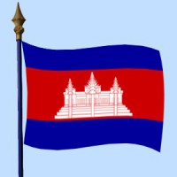 DRAPEAU Cambodge 