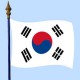 DRAPEAU Corée du Sud 