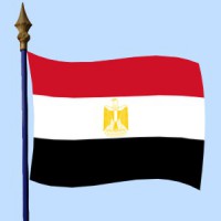 DRAPEAU Égypte 