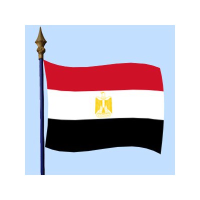 DRAPEAU Égypte 